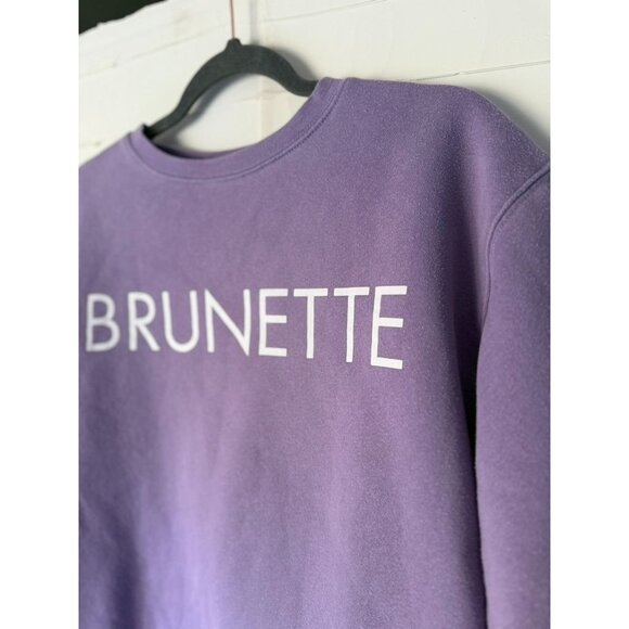 Brunette The Label | S/M | Classic "Brunette" Sweater - Picture 4 of 6